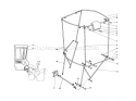 Snow Cab Assembly Diagram and Parts List for 38543 0000001-0999999 - 1990 Toro Snow Blower