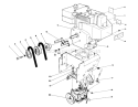 Part Location Diagram of 63-0940 Toro Sheave Half-Impeller