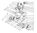 Traction Drive Assembly Diagram and Parts List for 38540 4900001-4999999 - 1994 Toro Snow Blower