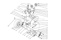 Traction Drive Assembly Diagram and Parts List for 38543 5900001-5999999 - 1995 Toro Snow Blower
