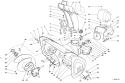 Housing and Chute Assembly Diagram and Parts List for 38545 9000001-9999999 - 1989 Toro Snow Blower