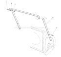 Drift Breaker Assembly Diagram and Parts List for 38545 9000001-9999999 - 1989 Toro Snow Blower