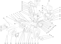 Housing and Chute Diagram and Parts List for 38546 99000001-99999999 - 1999 Toro Snow Blower
