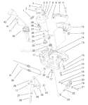 Page K Diagram and Parts List for 38079 220000001-220999999 - 2002 Toro Snow Blower