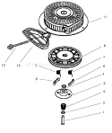 Page L Diagram and Parts List for 38079 220000001-220999999 - 2002 Toro Snow Blower