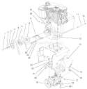 Part Location Diagram of 63-2961 Toro V-belt