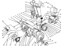Housing and Chute Diagram and Parts List for 38556 6900001-6999999 - 1996 Toro Snow Blower