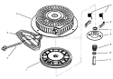 Page G Diagram and Parts List for 38556 6900001-6999999 - 1996 Toro Snow Blower