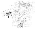 Part Location Diagram of 63-2962 Toro V-Belt