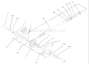 28" Auger Gearcase Assembly Diagram and Parts List for 38559 240000001-240999999 - 2004 Toro Snow Blower
