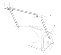 Drift Breaker Diagram and Parts List for 38570 0000001-0999999 - 1990 Toro Snow Blower