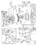 Page G Diagram and Parts List for 38570 1000001-1999999 - 1991 Toro Snow Blower