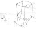Snow Cab Diagram and Parts List for 38570 3900001-3999999 - 1993 Toro Snow Blower