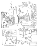 Part Location Diagram of 493338 Tecumseh Tank Assembly Fuel