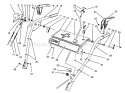Handle Assembly Diagram and Parts List for 38570 5900001-5999999 - 1995 Toro Snow Blower