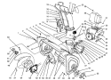 Part Location Diagram of 68-4160 Toro Plate Assembly Frm Right Hand 8 B and S