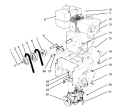 Part Location Diagram of 67-9301 Toro 8 Hp Drain Tube