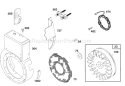 Page G Diagram and Parts List for 38570 5900001-5999999 - 1995 Toro Snow Blower