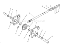 28 In. Auger Gearcase Diagram and Parts List for 38570 8000001-8999999 - 1988 Toro Snow Blower