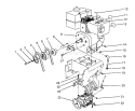 Engine Diagram and Parts List for 38570 8000001-8999999 - 1988 Toro Snow Blower