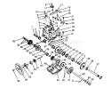 Tranamisaion Diagram and Parts List for 38573 8000001-8999999 - 1988 Toro Snow Blower