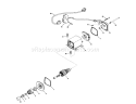 Electric Starter Diagram and Parts List for 38573 8000001-8999999 - 1988 Toro Snow Blower