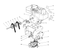 Engine Diagram and Parts List for 38573 9000001-9999999 - 1989 Toro Snow Blower