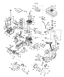 Page F Diagram and Parts List for 38573 9000001-9999999 - 1989 Toro Snow Blower