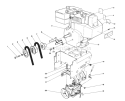 Engine Diagram and Parts List for 38574 0000001-0999999 - 1990 Toro Snow Blower