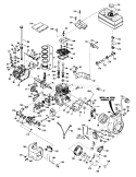 Page G Diagram and Parts List for 38574 1000001-1999999 - 1991 Toro Snow Blower