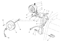 Part Location Diagram of 66-7930 Toro Light Assembly