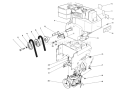 Engine Diagram and Parts List for 38574 2000001-2999999 - 1992 Toro Snow Blower