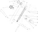 Quick Turn Assembly Diagram and Parts List for 38577 290000001-290999999 - 2009 Toro Snow Blower