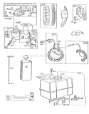 Page I Diagram and Parts List for 38566 0000001-0999999 - 1990 Toro Snow Blower