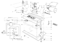 Starter Motor Diagram and Parts List for 38566 1000001-1999999 - 1991 Toro Snow Blower