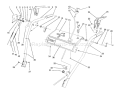 Handle Assembly Diagram and Parts List for 38580 2000001-2999999 - 1992 Toro Snow Blower