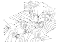 Housing & Chute Assembly Diagram and Parts List for 38580 2000001-2999999 - 1992 Toro Snow Blower