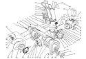 Housing & Chute Assembly Diagram and Parts List for 38566 3900001-3999999 - 1993 Toro Snow Blower