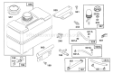 Page I Diagram and Parts List for 38566 3900001-3999999 - 1993 Toro Snow Blower