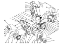 Housing & Chute Assembly Diagram and Parts List for 38566 59000001-59999999 - 1995 Toro Snow Blower