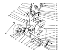 Traction Drive Assembly Diagram and Parts List for 38566 59000001-59999999 - 1995 Toro Snow Blower