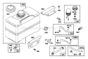 Page G Diagram and Parts List for 38566 59000001-59999999 - 1995 Toro Snow Blower