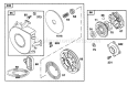 Page H Diagram and Parts List for 38566 59000001-59999999 - 1995 Toro Snow Blower