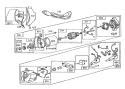 Electric Starter Diagram and Parts List for 38565 8000001-8999999 - 1988 Toro Snow Blower