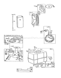 Page F Diagram and Parts List for 38565 8000001-8999999 - 1988 Toro Snow Blower