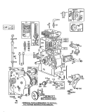 Page G Diagram and Parts List for 38565 8000001-8999999 - 1988 Toro Snow Blower