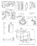Page I Diagram and Parts List for 38565 9000001-9999999 - 1989 Toro Snow Blower