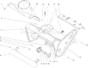 Rotor Housing and Scraper Assembly Diagram and Parts List for 38581 280000001-280999999 - 2008 Toro Snow Blower