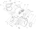 Shroud and Control Panel Assembly Diagram and Parts List for 38582 280000001-280999999 - 2008 Toro Snow Blower