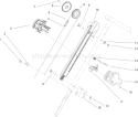 Quick Turn Assembly Diagram and Parts List for 38583 290000001-290999999 - 2009 Toro Snow Blower
